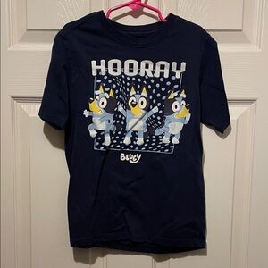 Lucy Kids Navy Hooray T-Shirt